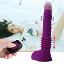 10.23in Thrusting 6 Vibrating Modes USB Charging Dildo For Women