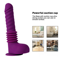 10.23in Thrusting 6 Vibrating Modes USB Charging Dildo For Women