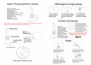 10.23in Thrusting 6 Vibrating Modes USB Charging Dildo For Women