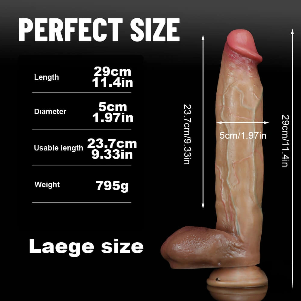 10.24in 10.63in 11.4in Big Long Dildo Toy For Women Men