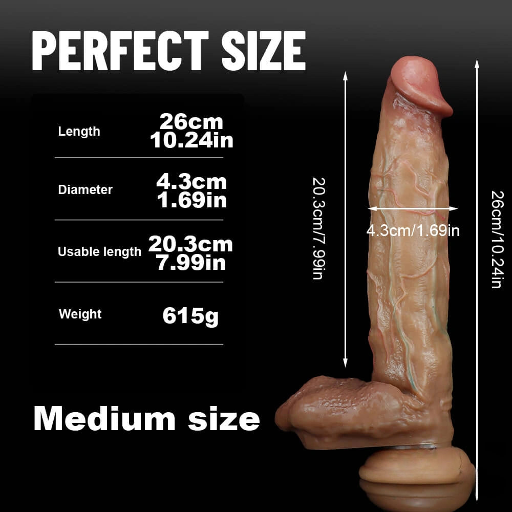10.24in 10.63in 11.4in Big Long Dildo Toy For Women Men