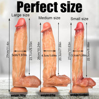 10.24in 10.63in 11.4in Big Long Dildo Toy For Women Men