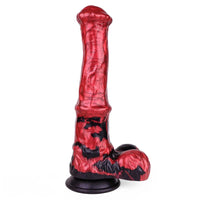 10.24in Animal Horse Cock Dildo Vaginal G-Spot Anal Stimulator Toy