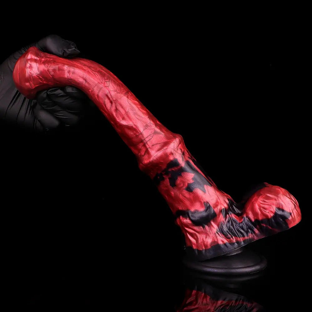 10.24in Animal Horse Cock Dildo Vaginal G-Spot Anal Stimulator Toy