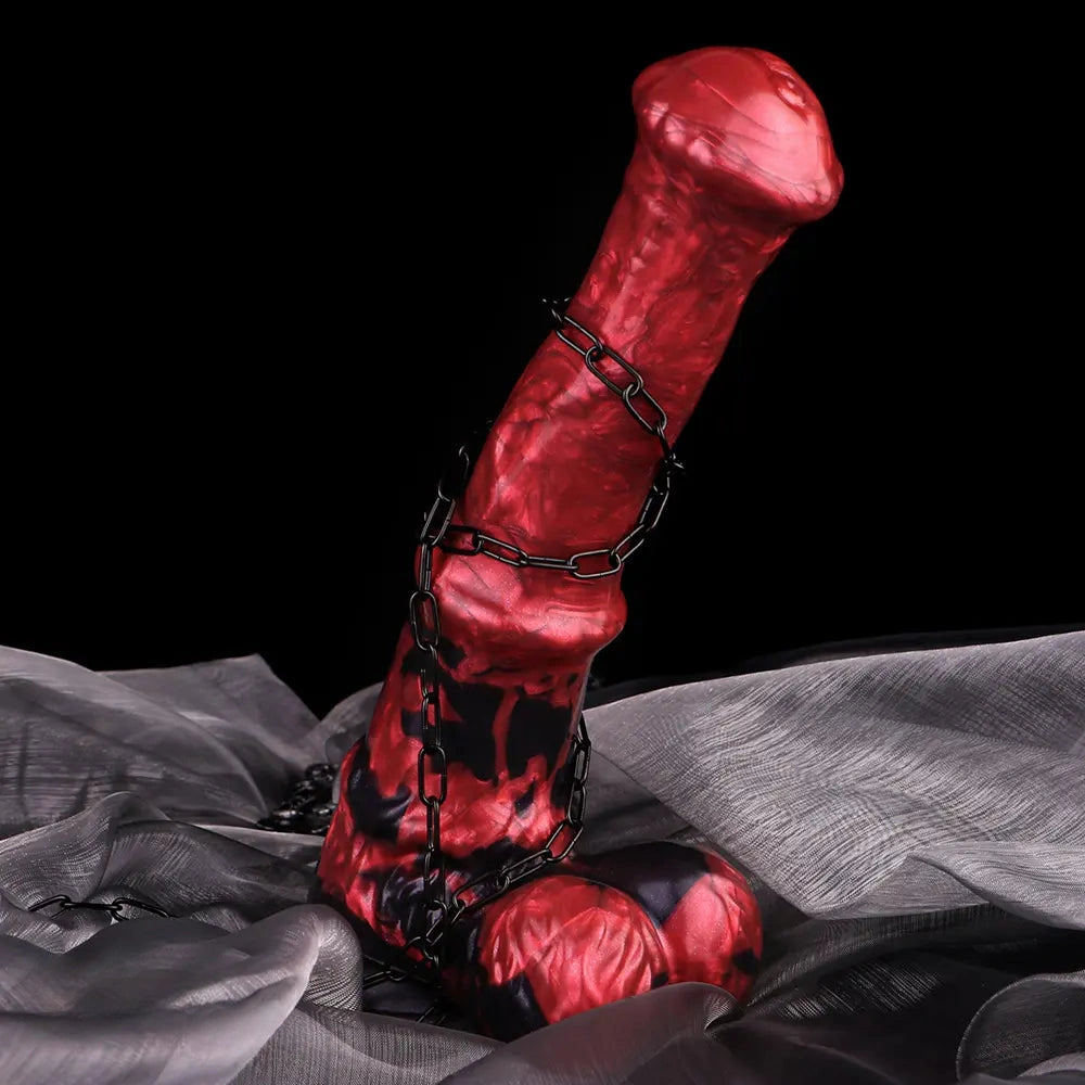 10.24in Animal Horse Cock Dildo Vaginal G-Spot Anal Stimulator Toy