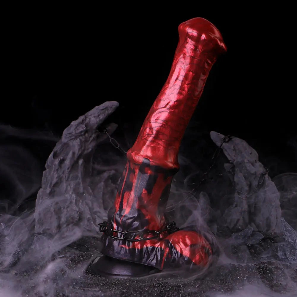 10.24in Animal Horse Cock Dildo Vaginal G-Spot Anal Stimulator Toy