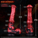 10.24in Animal Horse Cock Dildo Vaginal G-Spot Anal Stimulator Toy