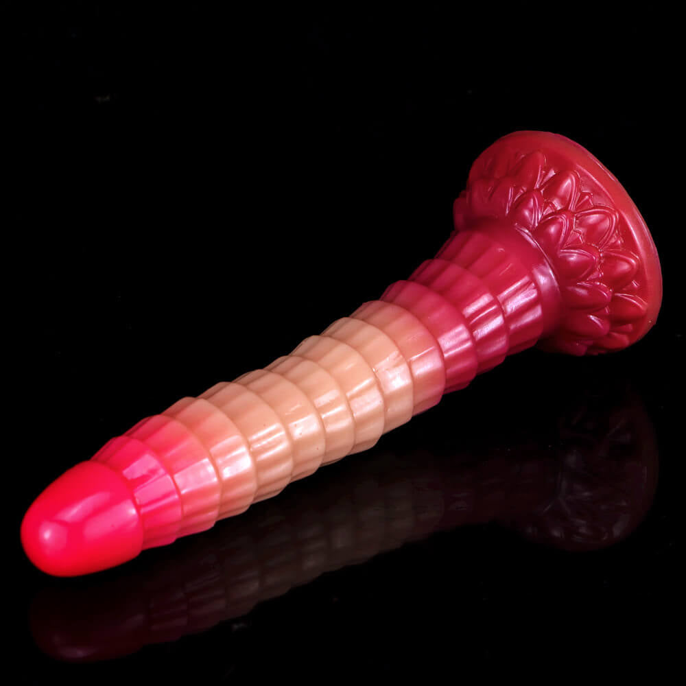 10.24in Big Horse Dildo Ombre Lifelike Animal Thick Dildo