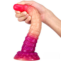 10.24in Big Horse Dildo Ombre Lifelike Animal Thick Dildo