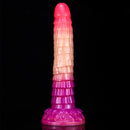 10.24in Big Horse Dildo Ombre Lifelike Animal Thick Dildo