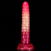 10.24in Big Horse Dildo Ombre Lifelike Animal Thick Dildo