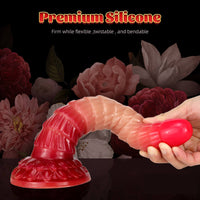 10.24in Big Horse Dildo Ombre Lifelike Animal Thick Dildo