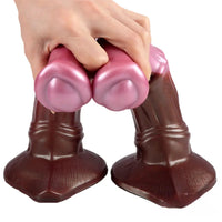 10.24in Fantasy Big Horse Animal Silicone Soft Dildo BDSM Love Toy