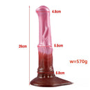 10.24in Fantasy Big Horse Animal Silicone Soft Dildo BDSM Love Toy