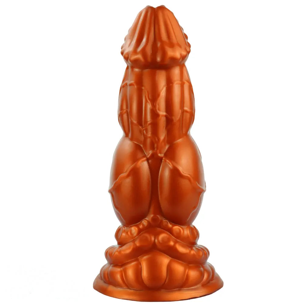 10.24in Fantasy Knot Silicone Big Dildo Comprehensive Dilator Prostate Toy