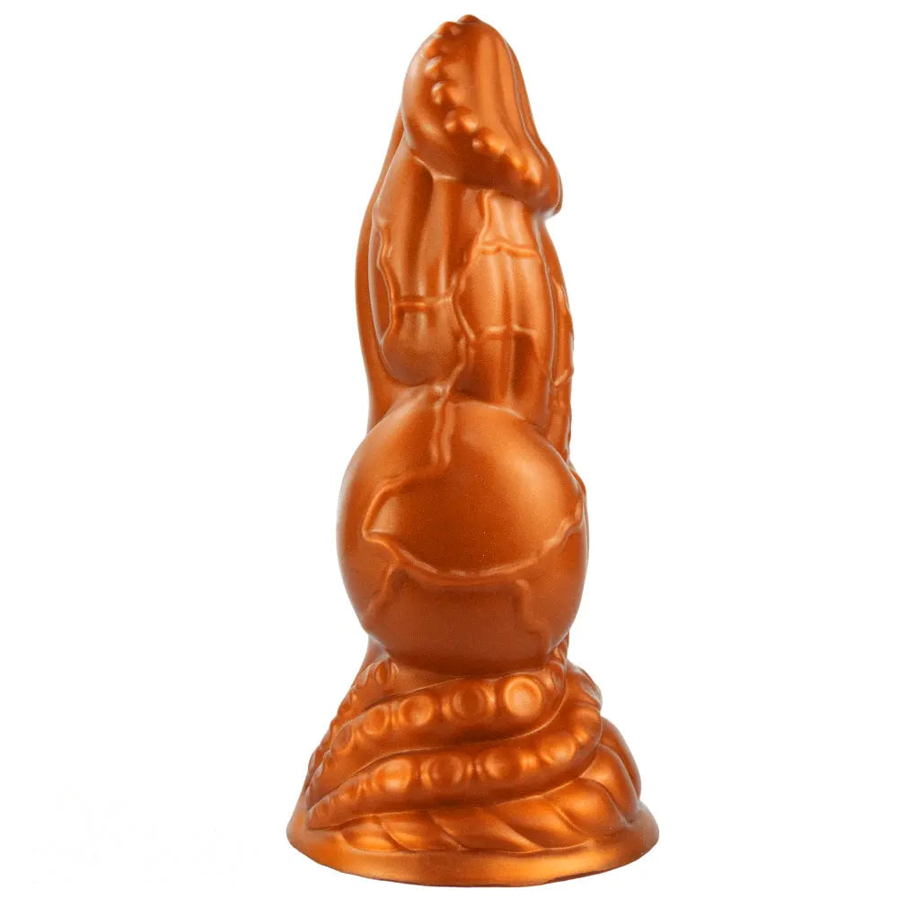 10.24in Fantasy Knot Silicone Big Dildo Comprehensive Dilator Prostate Toy