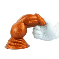 10.24in Fantasy Knot Silicone Big Dildo Comprehensive Dilator Prostate Toy