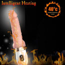 10.24in Intelligent Heating Thrusting Remote Control Dildo Gun