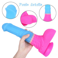 10.24in Realistic Animal Horse Large Thick Dildo Sex Toy For Anus