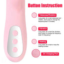 10.24in Thrusting Vibrating Heating Big Dildo With Tongue Licking