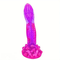 10.2in 12.4in Giant Pointed Penis Beast Animal Shaped PVC Scales Dildo