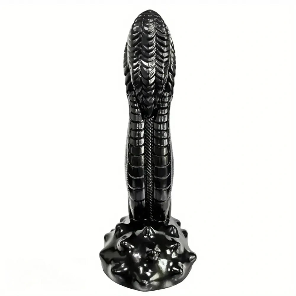 10.2in 12.4in Giant Pointed Penis Beast Animal Shaped PVC Scales Dildo