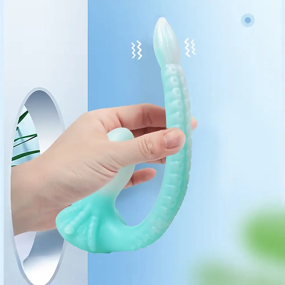 10.2in 12.5in Big Tentacle Soft Silicone Dildo For Women Men Fucking