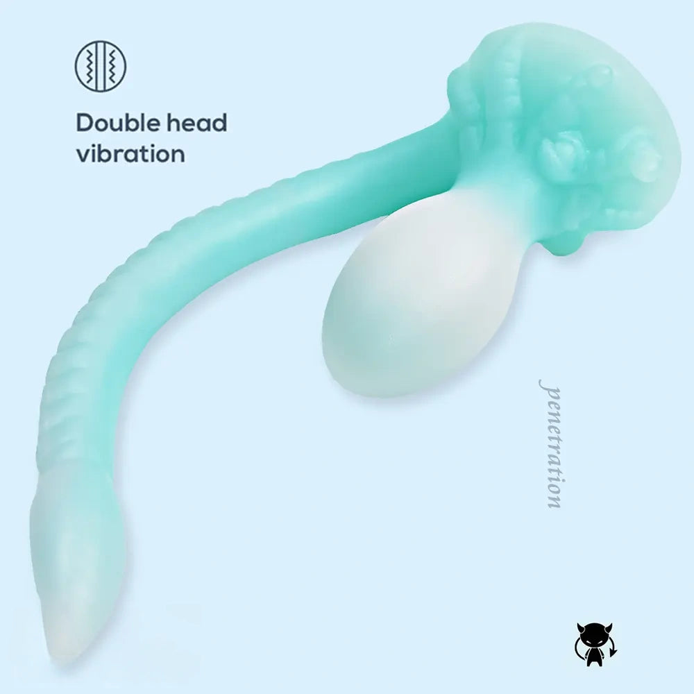 10.2in 12.5in Big Tentacle Soft Silicone Dildo For Women Men Fucking