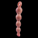 10.2in Big Vibrating Silicone Soft Pulling Beads Anal Horse Dildo With 3 Motors