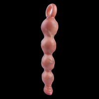 10.2in Big Vibrating Silicone Soft Pulling Beads Anal Horse Dildo With 3 Motors