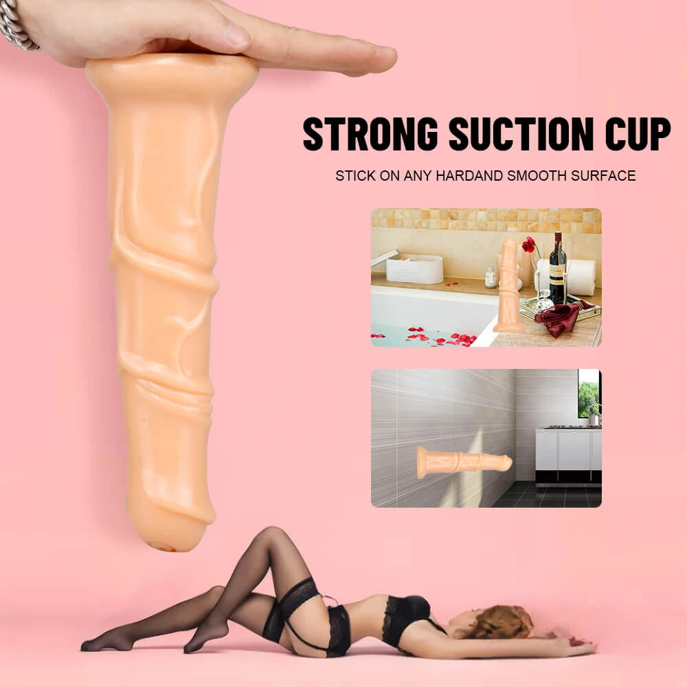 10.2in Horse Animal Cock Dildo No Eggs Thick Big Sex Toy