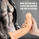 10.2in Horse Animal Cock Dildo No Eggs Thick Big Sex Toy