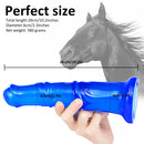 10.2in Horse Animal Cock Dildo No Eggs Thick Big Sex Toy