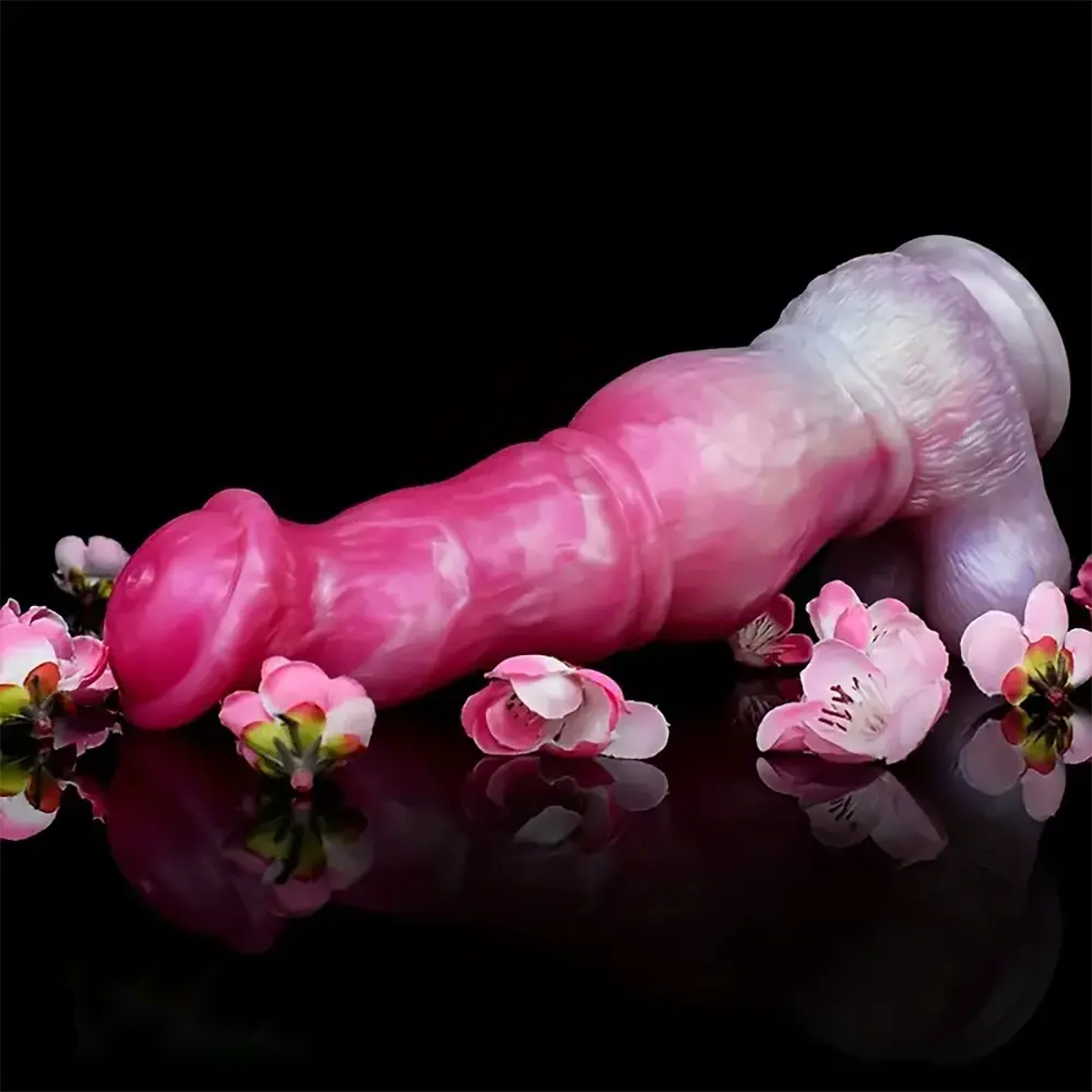 10.2in Horse Cock Big Silicone Soft Anal G Spot Dildo For Female Pleasure