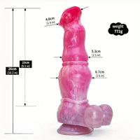 10.2in Horse Cock Big Silicone Soft Anal G Spot Dildo For Female Pleasure