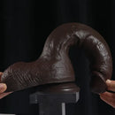 10.2in Lifelike Penis Big Ebony Cock Dildo For Female Masturbation