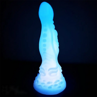 10.2in Luminous Soft Monster Silicone Big Dildo For Female Masturbation