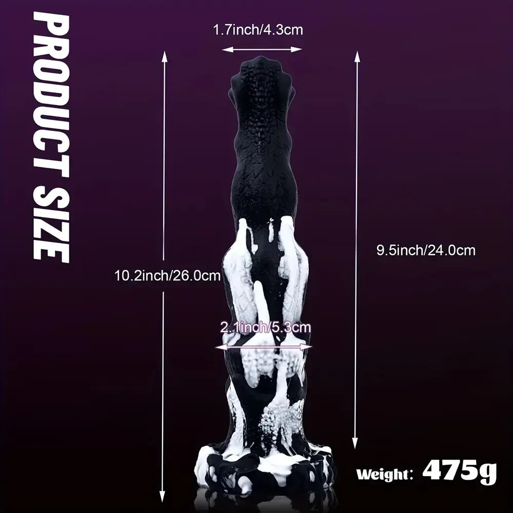 10.2in Realistic Squirting Dildo Ejaculating Toy Big Thick Penis Monster Dildo
