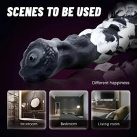 10.2in Realistic Squirting Dildo Ejaculating Toy Big Thick Penis Monster Dildo