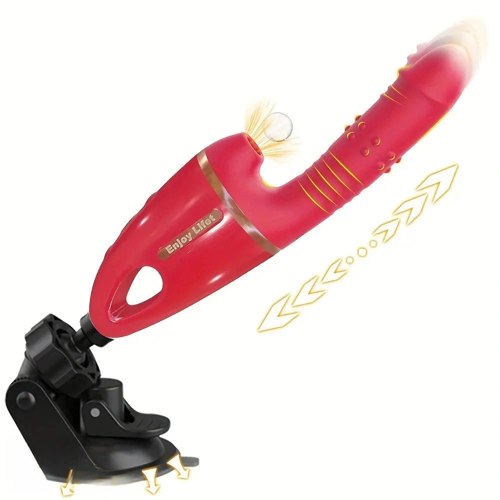 10.2in Sex Machine Thrusting Dildo Vibrator 10 Modes Sex Toy for G Spot