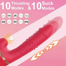 10.2in Sex Machine Thrusting Dildo Vibrator 10 Modes Sex Toy for G Spot