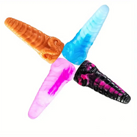 10.2in Sheep Silicone Soft Animal Monster Dildo For Women Men G-Spot