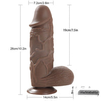 10.2in Super Big Thick Dildo With Veins For Masturbation Sex