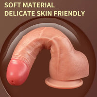 10.2in Water Spray Personal Massager Soft Silicone Squirting Big Dildo