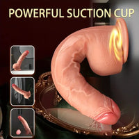 10.2in Water Spray Personal Massager Soft Silicone Squirting Big Dildo
