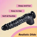 10.31in Fantasy Big Women Men Suction Cup Dildo For Easy to Use