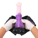 10.35in Silicone Strap-on Wearable Dildo Panty Horse Animal Hollow Design
