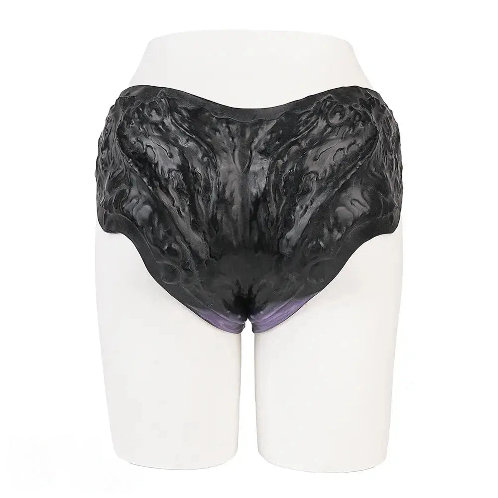 10.35in Silicone Strap-on Wearable Dildo Panty Horse Animal Hollow Design