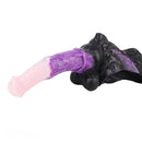 10.35in Silicone Strap-on Wearable Dildo Panty Horse Animal Hollow Design