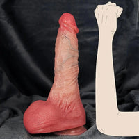 10.3in Large Thick Penis with Suction Cup For Anal Play Realistic Cock Dildo